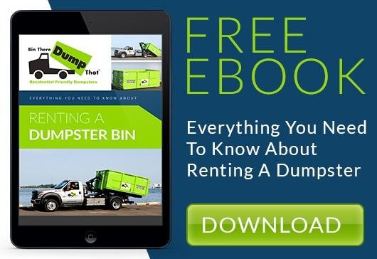 How To Rent a Dumpster Bin Call To Action